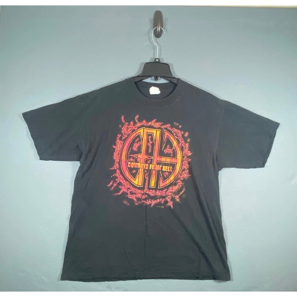 VTG 1995 Pantera Cowboys From Hell Shirt Winterland Single Stitch No Size Tag